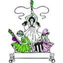 download Patriotic Women clipart image with 90 hue color