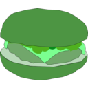 download Hamburger1 clipart image with 90 hue color