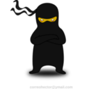 download Ninja clipart image with 0 hue color