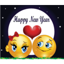 Happy New Year Smiley Emoticon