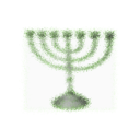 download Menorah clipart image with 90 hue color