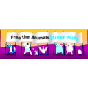 download Free Animals Demo clipart image with 180 hue color