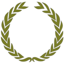 download Wreath clipart image with 270 hue color