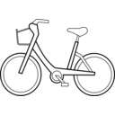 download Bicyclette Bicycle clipart image with 45 hue color