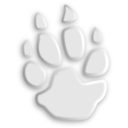 download Footprint 6 clipart image with 180 hue color
