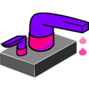 download Faucet clipart image with 90 hue color