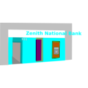 download Bank And Atm clipart image with 180 hue color