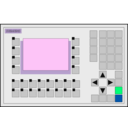 download Touc Panel Keyboard clipart image with 90 hue color