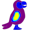 download Loro Colombiano clipart image with 180 hue color