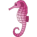 download Seahorse clipart image with 135 hue color