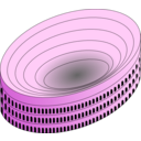 download Coliseum In Rome Viewed From The Air clipart image with 270 hue color