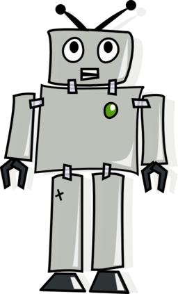 Cartoon Robot