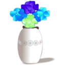 download Artificial Flowers clipart image with 180 hue color
