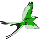 download Bird clipart image with 90 hue color