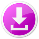 download Download Icon clipart image with 180 hue color