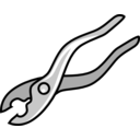 download Pliers clipart image with 0 hue color