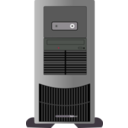 download Computer Tower clipart image with 225 hue color