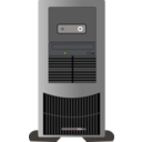 download Computer Tower clipart image with 315 hue color
