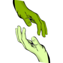 download Hands clipart image with 45 hue color