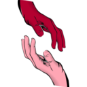 download Hands clipart image with 315 hue color