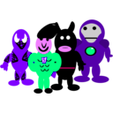 download Super Heroes clipart image with 270 hue color