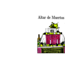 download Altar De Muertos clipart image with 45 hue color