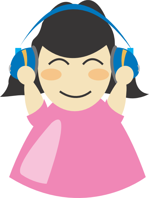 Girl With Headphone2