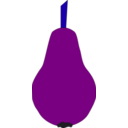 download Pear clipart image with 225 hue color