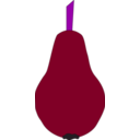 download Pear clipart image with 270 hue color