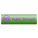 download Public Domain Badge clipart image with 225 hue color