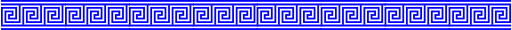 Blue Greek Key With Lines Border