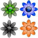 Glossy Flowers 2