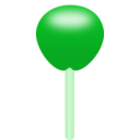 download Caramel Apple clipart image with 90 hue color