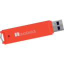 download Flash Drive clipart image with 0 hue color