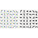 download Tangram clipart image with 45 hue color