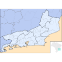 download Mapa Do Rio De Janeiro clipart image with 180 hue color