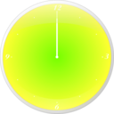 download Mac Clock clipart image with 45 hue color