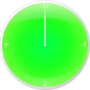 download Mac Clock clipart image with 90 hue color