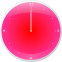 download Mac Clock clipart image with 315 hue color