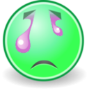 download Tango Face Crying clipart image with 90 hue color