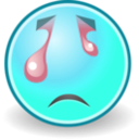 download Tango Face Crying clipart image with 135 hue color