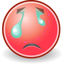 download Tango Face Crying clipart image with 315 hue color