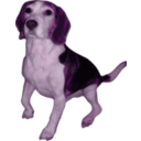 download Beagle Small Version clipart image with 270 hue color