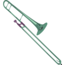 download Tenor Trombone clipart image with 90 hue color