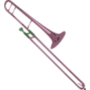download Tenor Trombone clipart image with 270 hue color