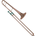 download Tenor Trombone clipart image with 315 hue color
