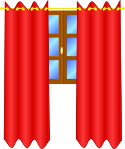 Window With Draperies