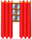 Window With Draperies