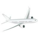 download Plane clipart image with 315 hue color