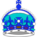 download Crown Of George Prince Of Wales clipart image with 180 hue color
